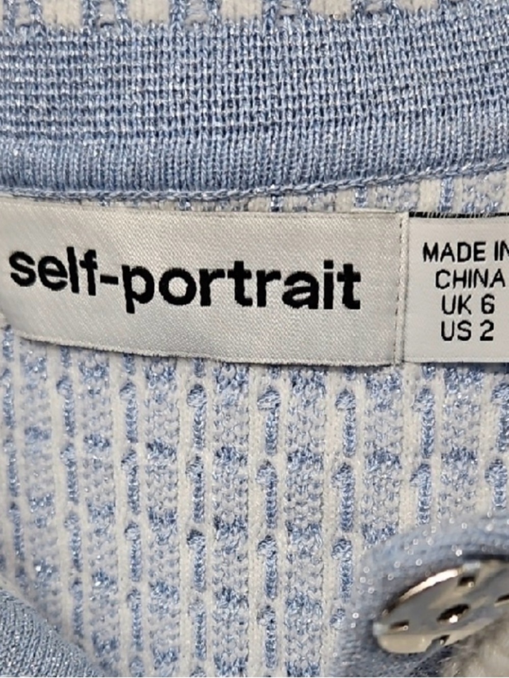 Self-Protrait Cropped Tweed Jacket - Picture 5 of 7